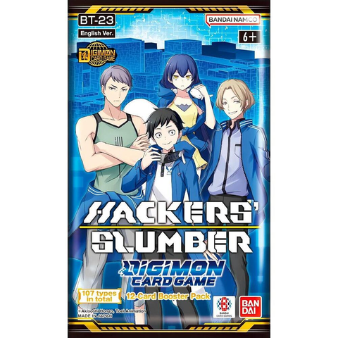 Digimon TCG Hackers Slumber Booster Pack (BT23)