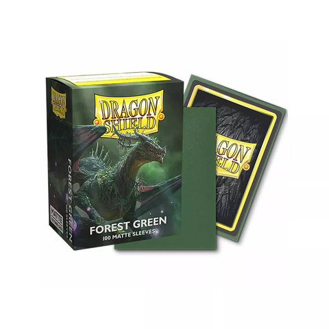 Dragon Shield Player's Choice Matte Sleeves - Forest Green (100-Pack) - Dragon Shield Card Sleeves