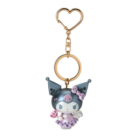 Japan Sanrio Original Keychain - Kuromi / Angel