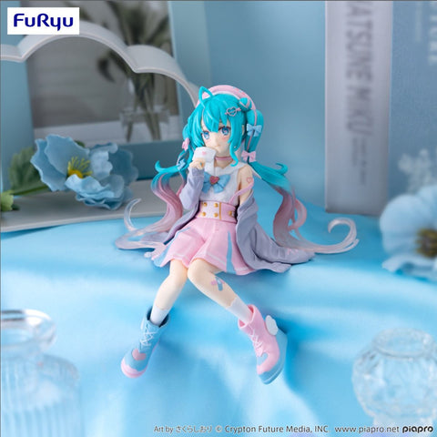 Hatsune Miku Noodle Stopper Figure -Love Sailor Grey  Color ver.-