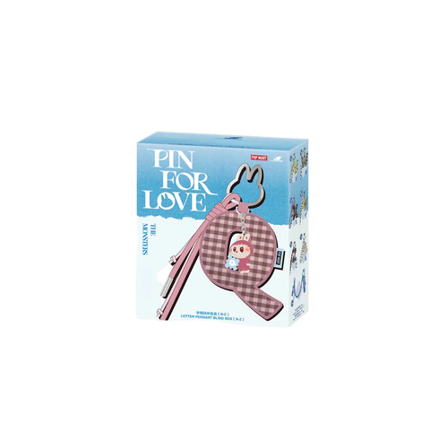 The Monsters Labubu Pin for Love Series- Letter Pendant Blind Box (N-Z) (Sold per piece)