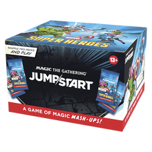 Magic: The Gathering | Marvel Super Heroes Jumpstart Booster Box | 24 Packs | 2-Player Card Game