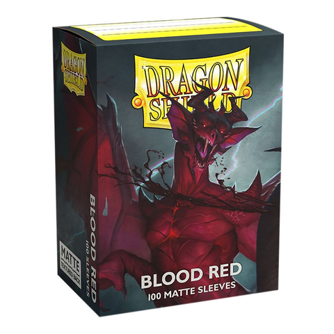 Dragon Shield Player's Choice Matte Sleeves - Blood Red (100-Pack) - Dragon Shield Card Sleeves