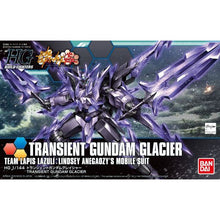 HGBF Gundam Build Fighters Tri-Flame Transient Gundam Glacier 1/144 Scale