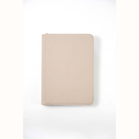 ARCANE FORTRESS: SOLID COLOR: CREAM 9-POCKET BINDER