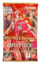 One Piece Card Game EB03: Heroines Edition English Extra Booster Pack (12 Cards)