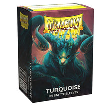 Dragon Shield Player's Choice Matte Sleeves - Turquoise (100-Pack) - Dragon Shield Card Sleeves