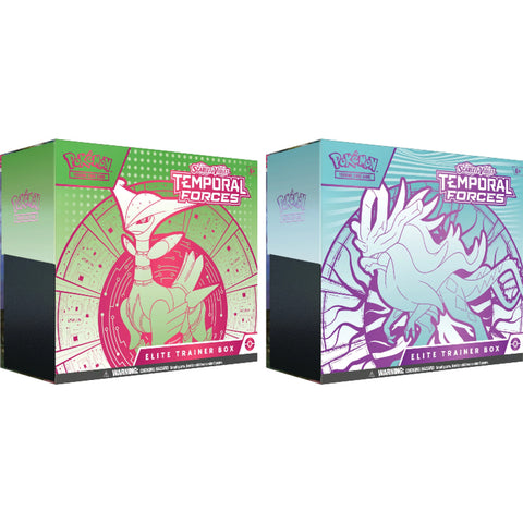 Pokémon TCG: Scarlet & Violet—Temporal Forces Elite Trainer Box (Random One)