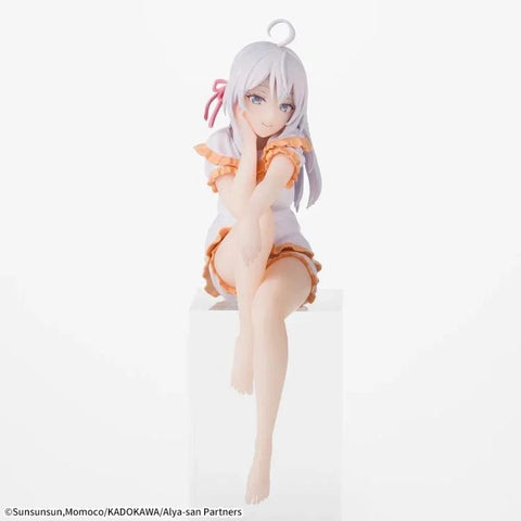 Alya Sometimes Hides Her Feelings in Russian Alya (Pajamas Ver.) Premium Perching Figure [Pre-Order]