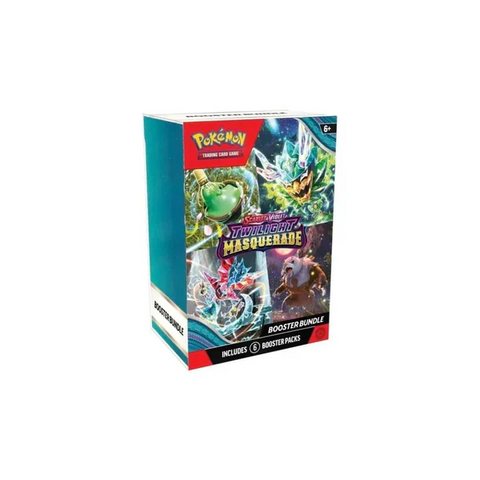 Pokémon TCG: Scarlet & Violet-Twilight Masquerade Booster Bundle (6 Packs)