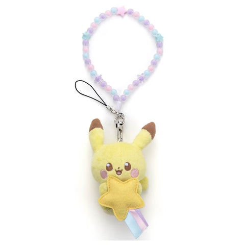 Pokemon Pokepiece Plush Strap Starry Sky Ver. Pikachu