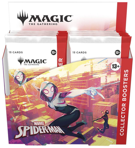 Wizards of The Coast - Magic: The Gathering | Marvel's Spider-Man - Collector Booster Box (12 Packs)