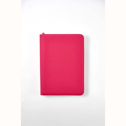 ARCANE FORTRESS: SOLID COLOR: PINK 9-POCKET BINDER