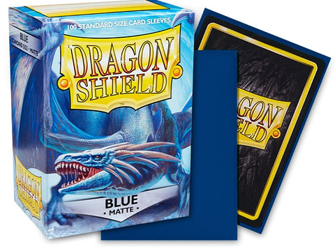 Dragon Shield Player's Choice Matte Sleeves - Blue (100-Pack) - Dragon Shield Card Sleeves