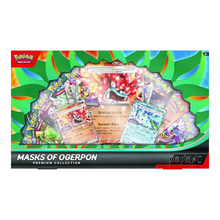Pokemon TCG: Masks Of Ogerpon ex Premium Collection - 10 Packs, Promos