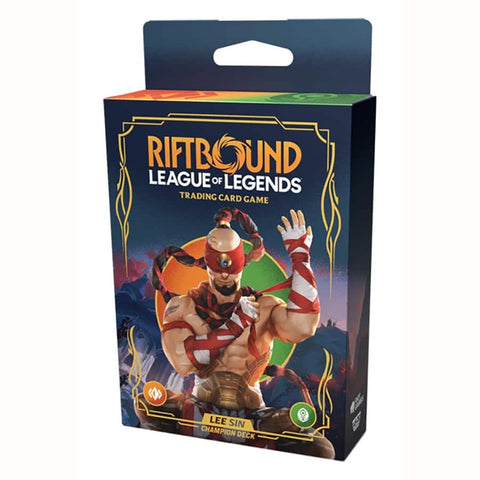 Riftbound: League of Legends TCG - Lee Sin Origins Champion Deck