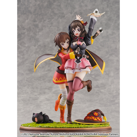 KonoSuba Megumin and Yunyun (They Are Friends Ver.) 1/7 Scale Shibuya Scramble Figure [Pre-Order]