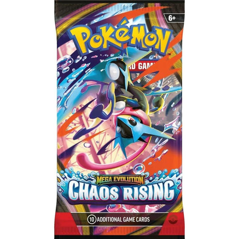 Pokemon TCG Mega Evolution Chaos Rising ME04 Booster Pack
