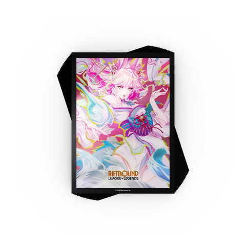 Riftbound: League of Legends TCG - Spiritforged - Card Sleeves Pack - Spirit Blossom Ahri (100)