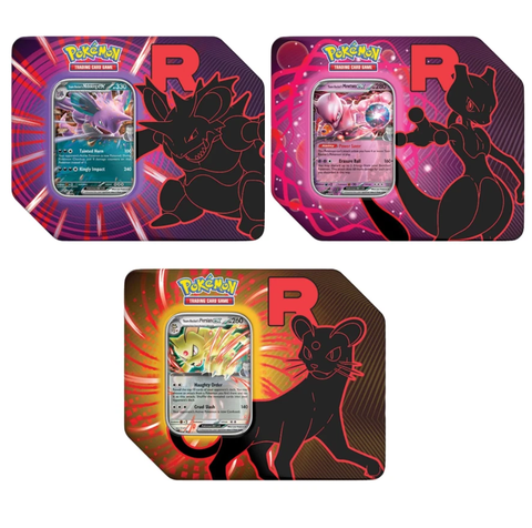 Pokemon TCG - Team Rocket Tin (Random One)