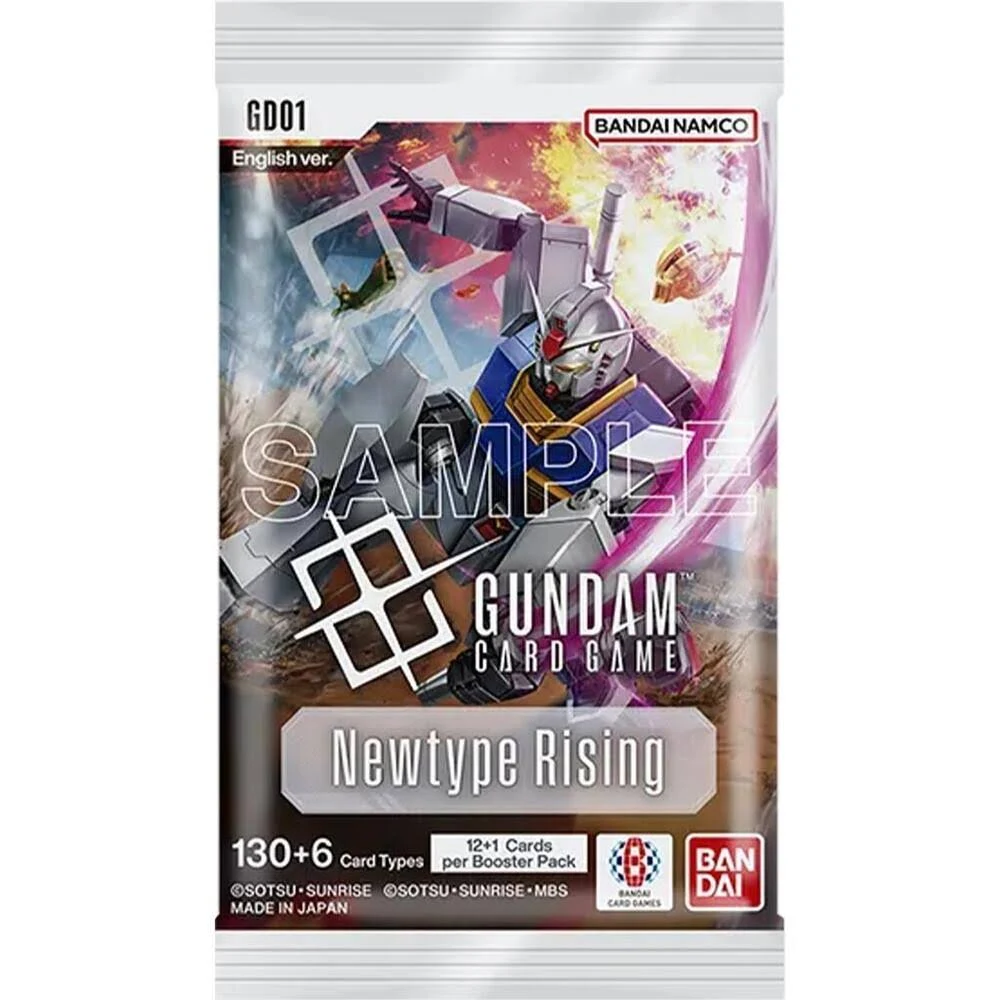 Gundam TCG: Newtype Rising Booster Box - Newtype Rising (GD01) Gundam TCG: Newtype Rising Booster Box - Newtype Rising (GD01)