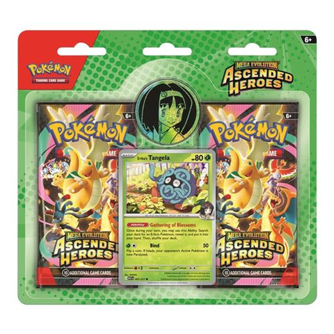 Pokémon - Trading Card Game: Mega Evolution - Ascended Heroes 2-Pack Blister - Styles May Vary
