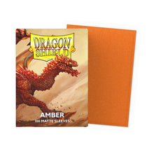 Dragon Shield Player's Choice Matte Sleeves - Amber (100-Pack) - Dragon Shield Card Sleeves