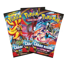 Pokémon Trading Card Game: Mega Evolution Chaos Rising Three-Booster Blister