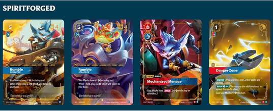 Riftbound: League of Legends TCG Spiritforged - Champion Deck: Rumble