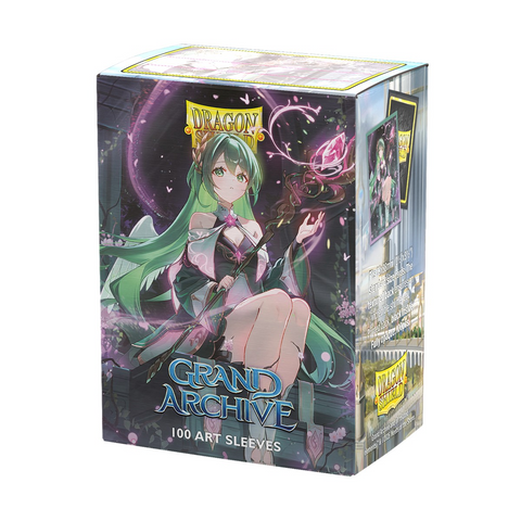 Dragon Shield Sleeves: Standard Matte Dual Art Grand Archive - Ariel Archangel of Natura 100CT