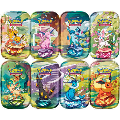 Pokémon - Trading Card Game: Scarlet & Violet - Prismatic Evolutions Mini Tin - Styles May Vary