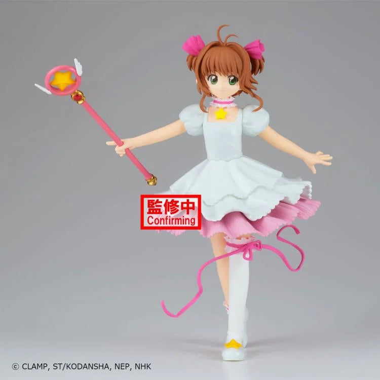 sakura kinomoto dress Cardcaptor Sakura (White Ver.) Figure [Pre-Order] hang to dry Women's Royal Blue Suit, Color:Acid Wash 40at40easter26