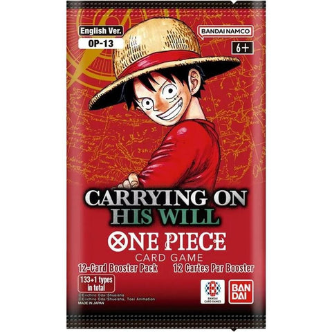 One Piece TCG - OP-13 Carrying On His Will Booster Pack
