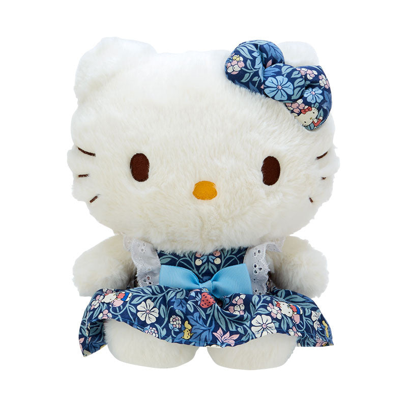 Japan Sanrio Liberty Fabrics Plush Toy - Hello Kitty / Blue