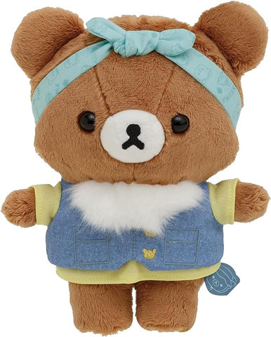 Komorebi Camp Plush Toy, Chai Bear (Dimen Vest and T-Shirt)