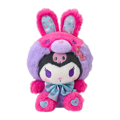 Japan Sanrio Original Plush Toy - Kuromi : Spring Rabbit