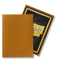 Dragon Shield Matte Sleeves - Gold (100-Pack) - Dragon Shield Card Sleeves