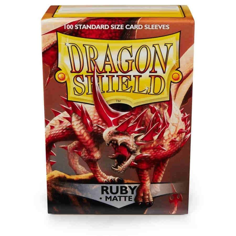 Dragon Shield Player's Choice Matte Sleeves - Ruby (100-Pack) - Dragon Shield Card Sleeves