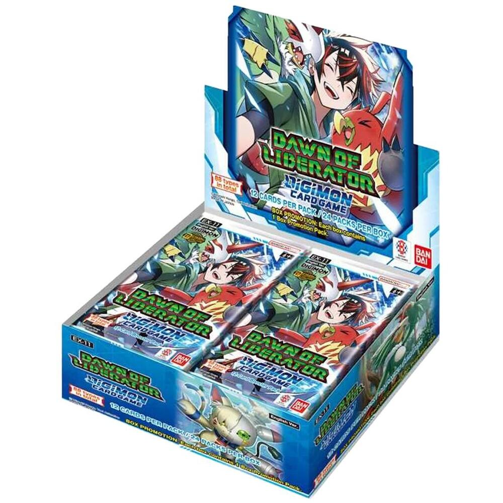 Digimon: EX-11 Dawn of Liberator Booster Box Digimon: EX-11 Dawn of Liberator Booster Box