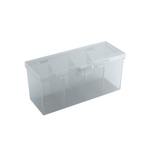 GameGenic Fourtress Deck Box - Clear (Holds 320+) - GameGenic Deck Boxes