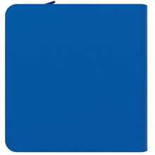 ARCANE FORTRESS: SOLID COLOR: BLUE 12-POCKET ZIPPER BINDER