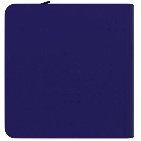 ARCANE FORTRESS: SOLID COLOR: PURPLE 12-POCKET ZIPPER BINDER