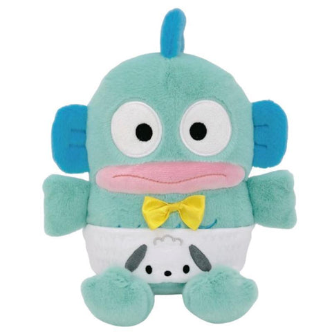 Japan Sanrio Plush Toy (S) - Hangyodon & Pochacco : Hapidanbui Boys 5th Anniversary
