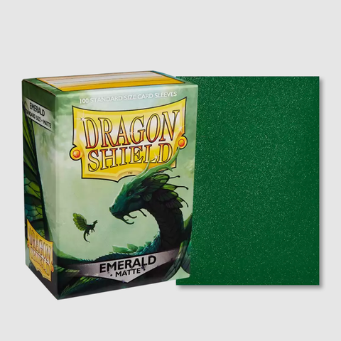 Dragon Shield Player's Choice Matte Sleeves - Emerald (100-Pack) - Dragon Shield Card Sleeves