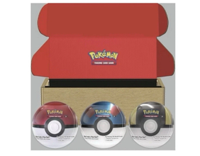 Pokémon TCG: : Poke Ball Tin Display 2024 Quarter 4 (Sealed case with 3 balls)