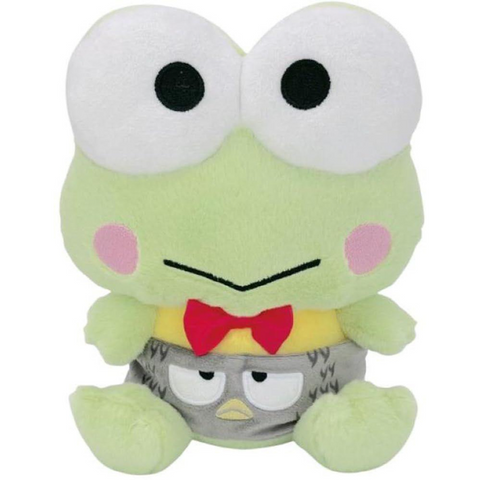 Japan Sanrio Plush Toy (S) - Badtz-maru & Keroppi : Hapidanbui Boys 5th Anniversary