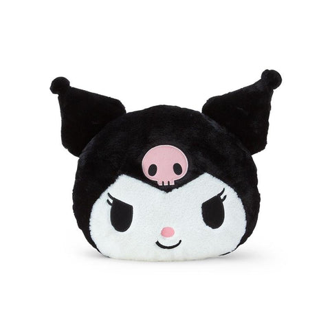 Sanrio Original Face-shaped Cushion (S) - Kuromi