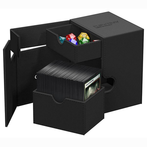 Ultimate Guard FlipnTray 133+ Monocolor - Black