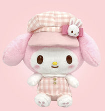 Sanrio Mascot Plush Toy (S) - Hello Kitty / Gingham Casquette