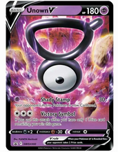 Pokemon Crown Zenith Unown V & Lugia V Exclusive Special Collection [5 Booster Packs, 2 Promo Cards, Oversized Card, Pin & More]